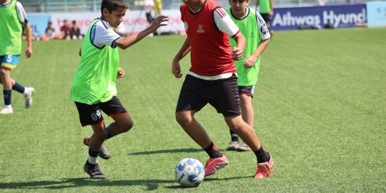JKSC holds UT-level trials to select J&K sub-junior football team