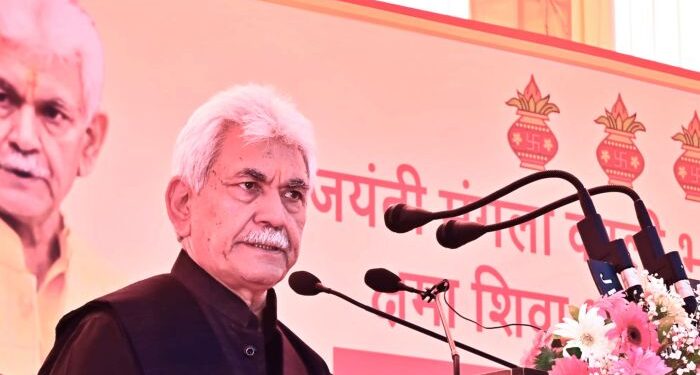 LG lays foundation for Mata Lalleshwari Heritage Centre in Jammu