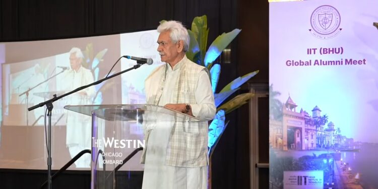 LG calls for ethical, human-centred use of AI at IIT (BHU) alumni meet in Chicago