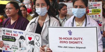 Medical interns continue protest for stipend hike on second day