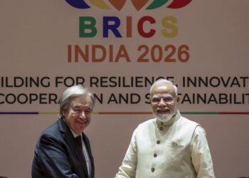 Modi meets UN Chief Guterres ahead of BRICS Summit