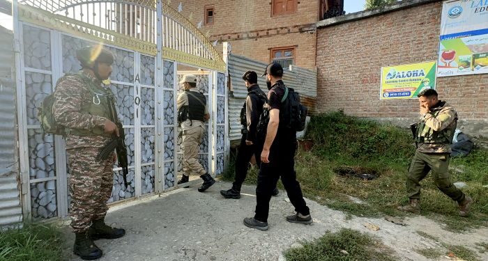 NIA raids 10 locations in Kashmir