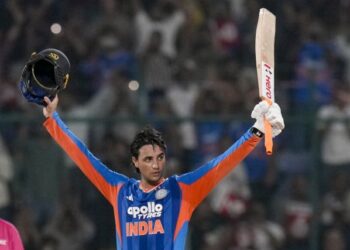 Abhishek Sharma slams 30-ball 100; breaks Rohit Sharma’s record for fastest T20I ton by an Indian
