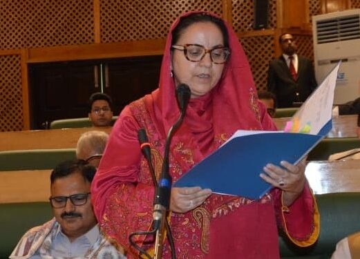 17 critical care blocks being established across J&K: Sakina Itoo
