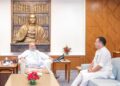 LoP Sharma calls on HM Shah