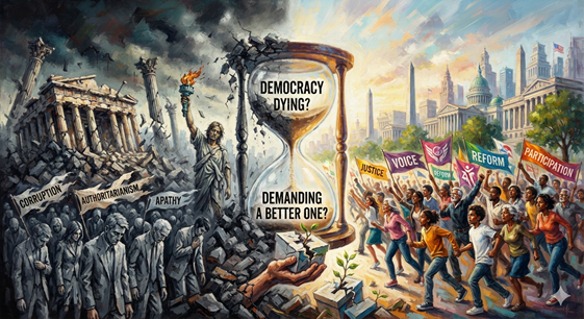 Is Democracy Dying, or Is the World Demanding a Better One?