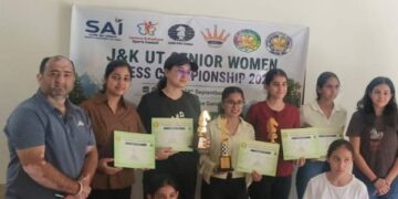 Amrita Gupta wins J&K Women’s Chess Championship