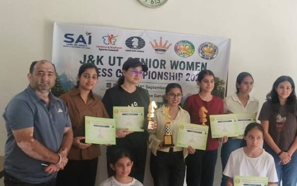 Amrita Gupta wins J&K Women’s Chess Championship