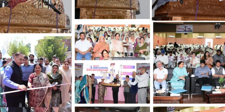 Swachhata internship programme launched for Kashmir schools