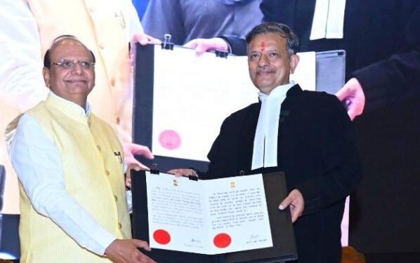 Justice Bhati sworn in as chief justice of J&K, Ladakh high court