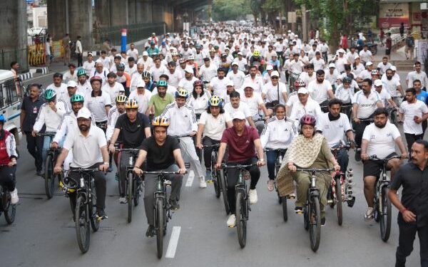 Over 50 lakh youth join Fit India cycling drive with anti-drug message
