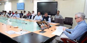 CM reviews progress of construction of mini-secretariat buildings for all district HQs