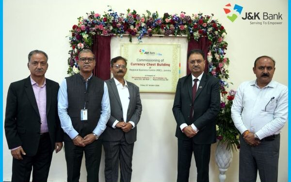 J&K Bank commissions currency chest building at Jammu RBC