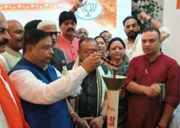 BJP holds Seva Jyoti Yatra, Viksit Bharat events across J&K