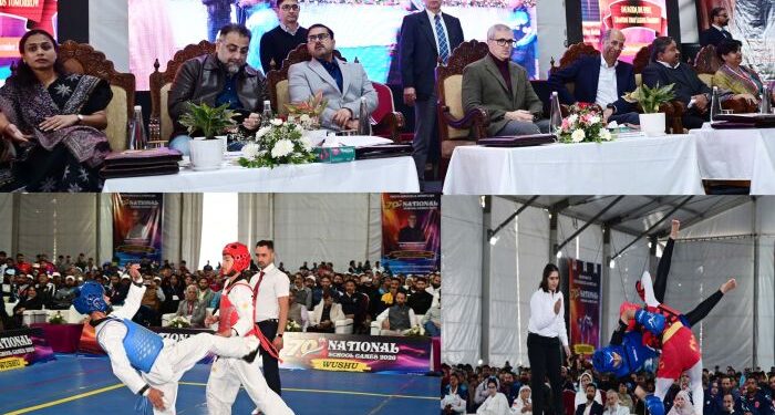 CM Omar Abdullah inaugurates 70th National School Games in Ganderbal