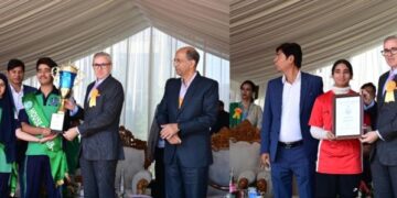 CM Omar Abdullah inaugurates annual sports day at Doon School Srinagar