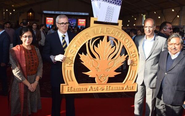 CM Omar Abdullah inaugurates Kashmir Marathon expo, urges wider participation