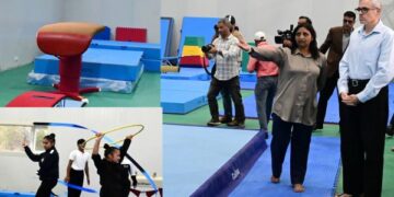 CM Omar Abdullah inaugurates ₹30.35 crore sports complex at Gindun