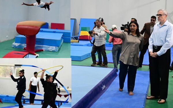 CM Omar Abdullah inaugurates ₹30.35 crore sports complex at Gindun