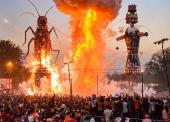 Delhi Ramlila to burn 30-foot ‘cockroach’ effigy alongside Ravan