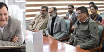 Finance employees’ associations congratulate Javid Dar on assuming charge