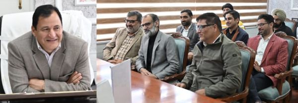 Finance employees’ associations congratulate Javid Dar on assuming charge