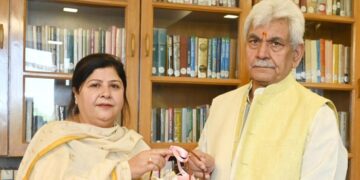Delegations call on LG Manoj Sinha, raise community and trade issues