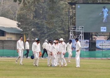 Rain, bad light deny MP victory as defending champions J&K escape with draw