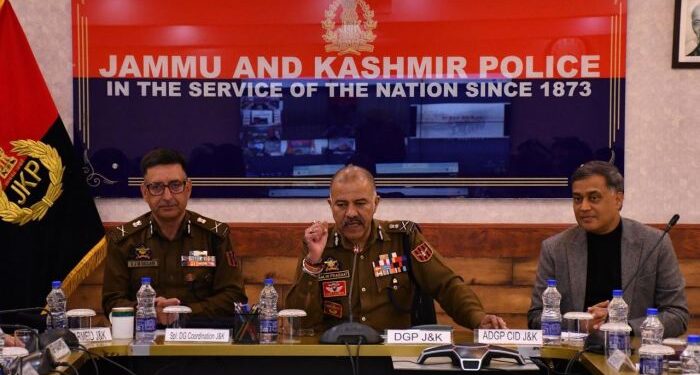 DGP reviews security scenario across J&K