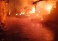 Fire damages 12 shops at Jammu’s Shiv Market