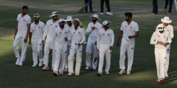 Rest of India trail by 17 runs in 2nd innings after Choudhary’s 5/78, Lone Nasir’s brisk fifty