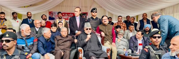 Farooq Abdullah vows to continue struggle for restoration of J&K’s special status