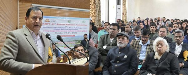 Javid Dar calls for climate-resilient horticulture at KU convention