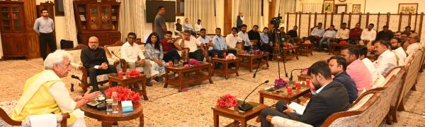 Rail connectivity boosting tourism, horticulture, industry in J&K: LG