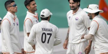 Pacer Rohit Sharma’s five-for helps J&K bowl out MP for 196