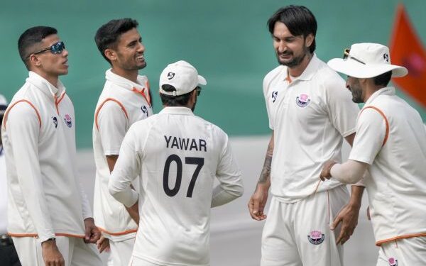 Pacer Rohit Sharma’s five-for helps J&K bowl out MP for 196