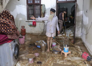 Record rainfall kills two in Jammu, triggers flash floods and landslides