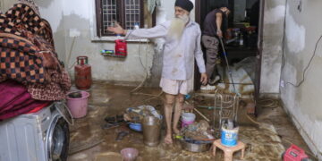 Record rainfall kills two in Jammu, triggers flash floods and landslides