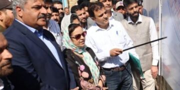 Sakeena Itoo lays foundation for ₹10.44 crore school building in Banihal