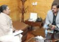 Satish Sharma reviews transport, food supplies and IT issues