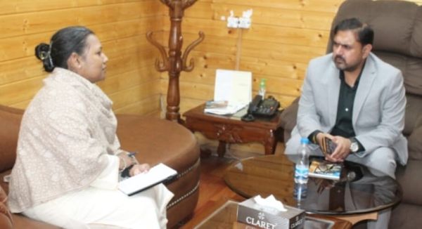 Satish Sharma reviews transport, food supplies and IT issues