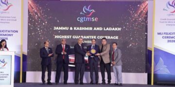 J&K Bank bags top CGTMSE award for highest guarantee coverage in J&K, Ladakh