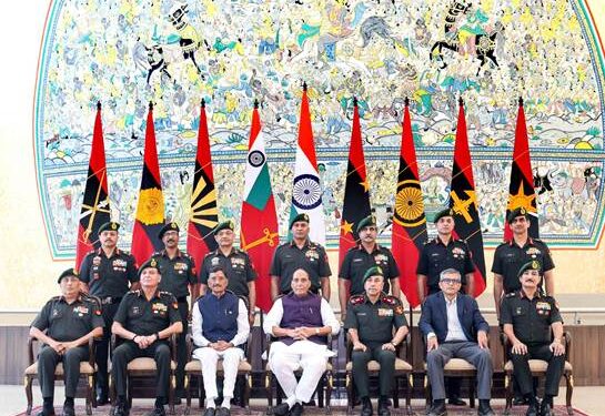 Rajnath Singh calls for long-term strategic vision, releases Army’s Land Warfare Doctrine